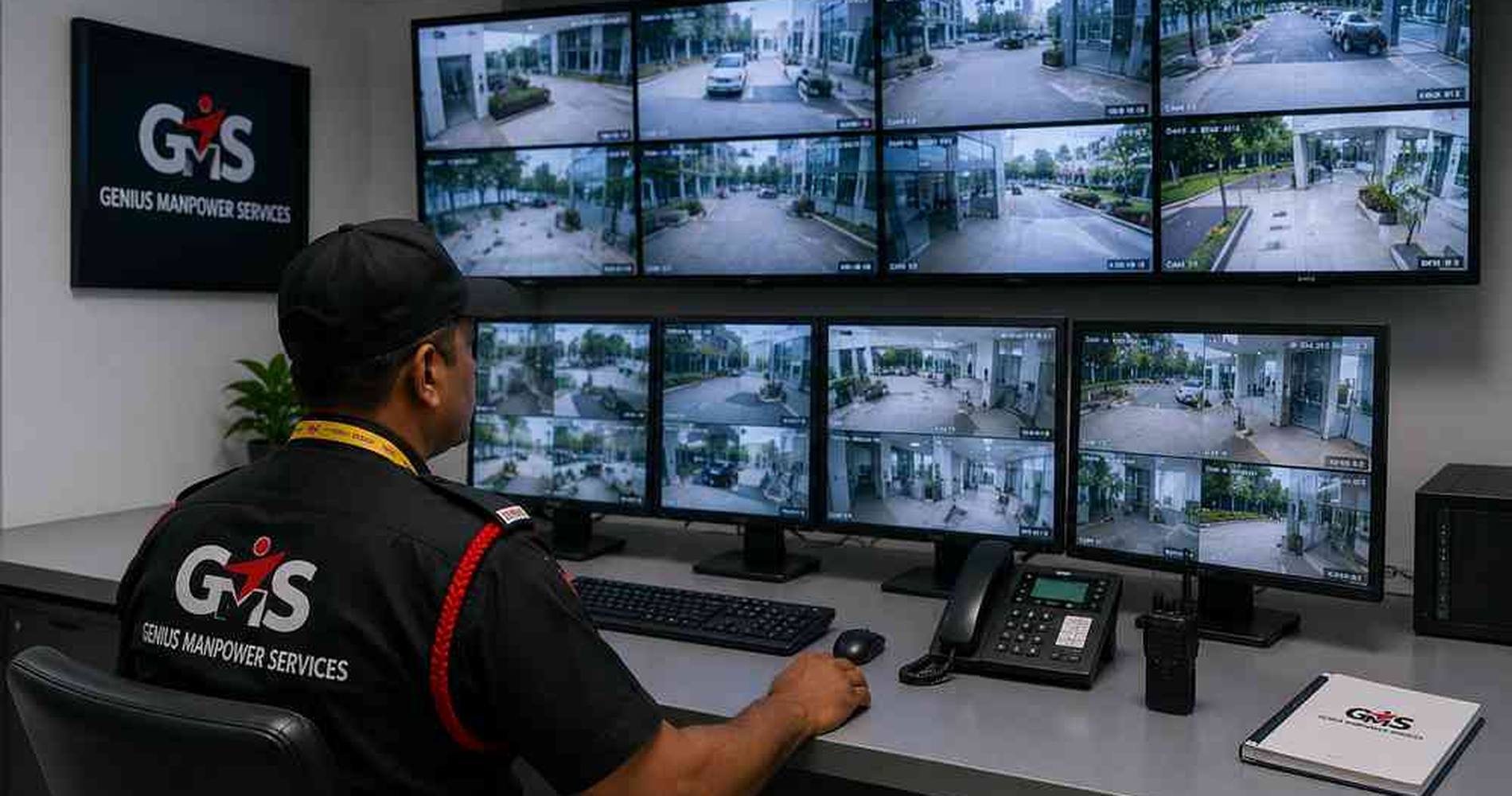 GMS CCTV monitoring room