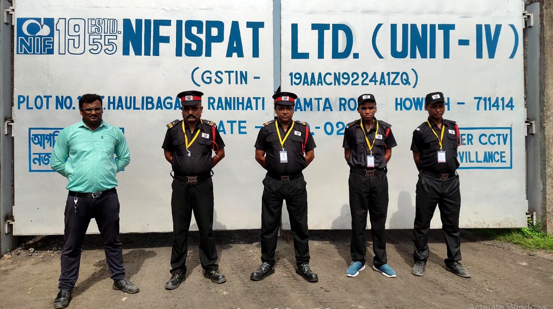 Security guard positions at GMS